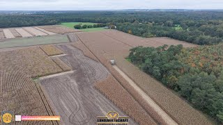 Mähdrescher macht Durchbruch beim Körnermais dreschen Lebensmittel &amp; Tierfutter Produktion Claas