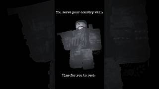 Until a brave soul has fallen... #roblox #examination #honor