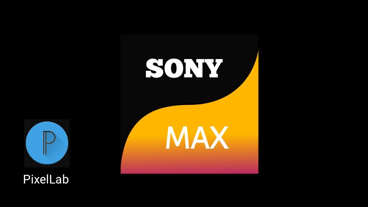 Professional Sony Max Logo Design। How To Make Logo Design In Pixellab। YouTube