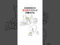 日本各地方の勢力図イラストが的確すぎる