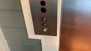 ThyssenKrupp (MAD Atoll Fixtures) Hydraulic Elevator at The Hook Lakeside Grill, Mackinaw City, MI