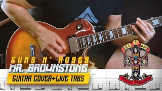 Download Lagu MR. BROWNSTONE | GUNS N' ROSES | Guitar cover with SOLO and live tabs MP3