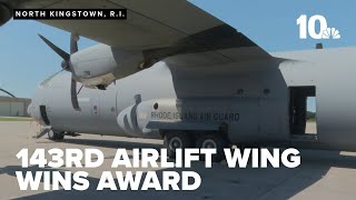 Rhode Island National Guard 143rd Airlift Wing brings home national honor