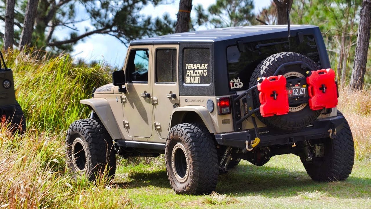 Best Tire Carrier for Jeep Wrangler JK!! - YouTube