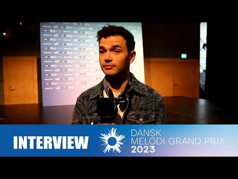 Interview med Frederik Leopold - Stuck On You (Dansk Melodi Grand Prix 2023)