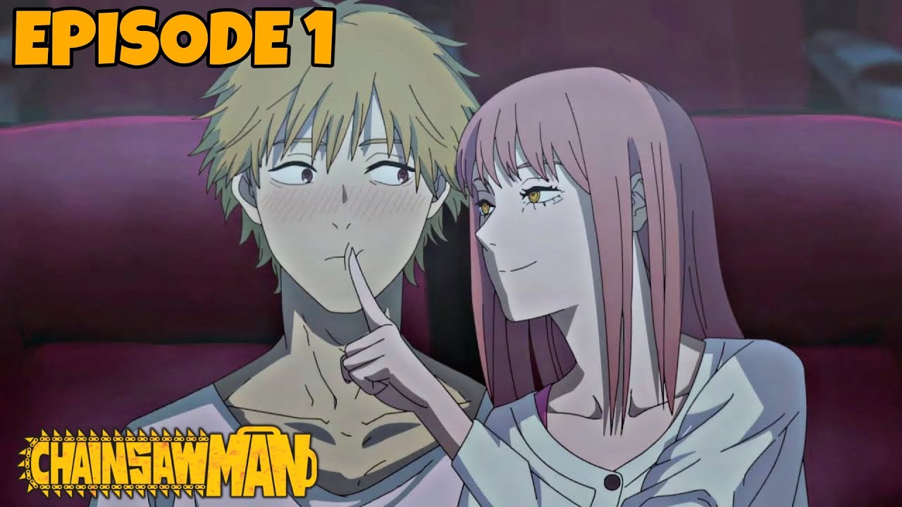 DENJI CONHECE MAKIMA 🇧🇷(CHAINSAW MAN EP 1) 