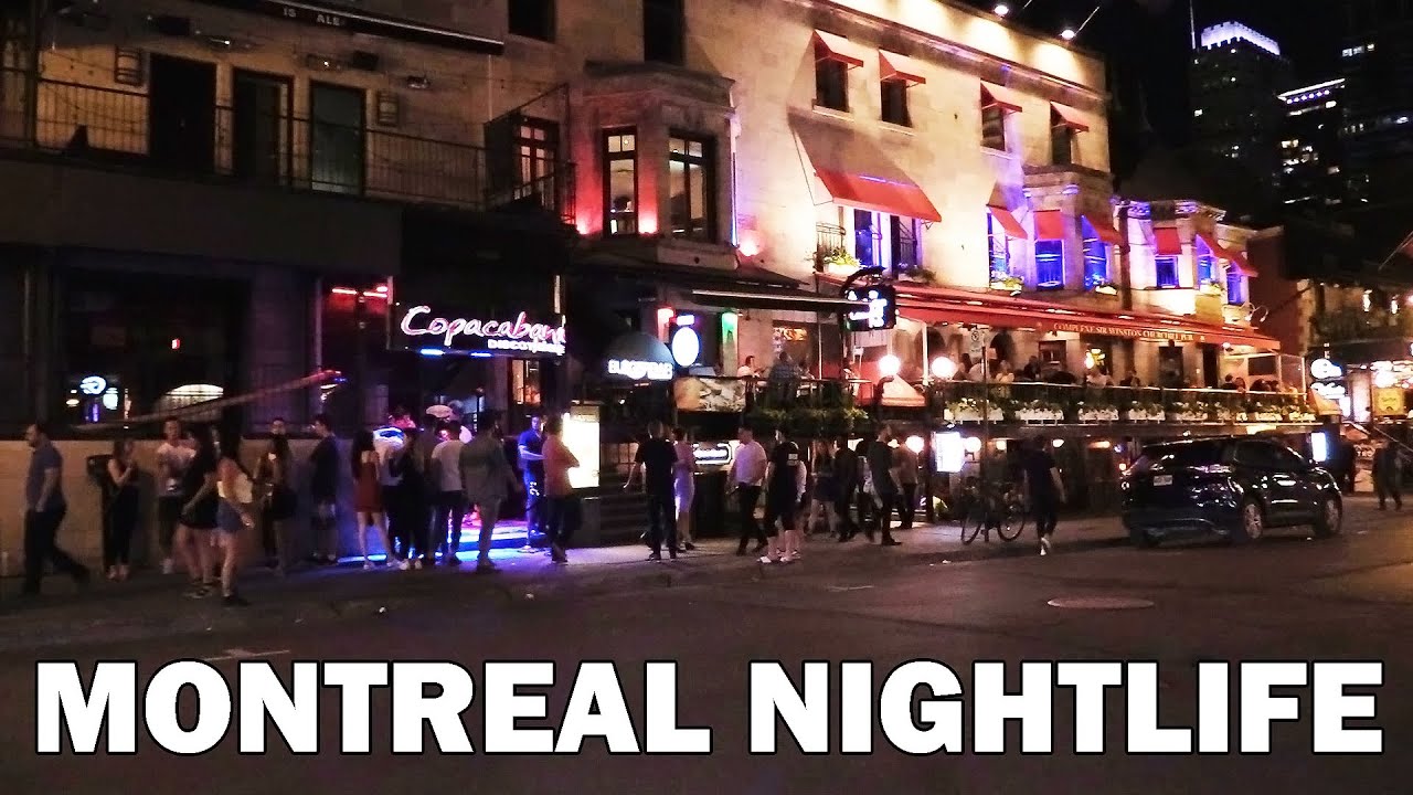 Montreal Downtown Nightlife Summer 2019 Clubs Restaurants Lounges Night Life On Crescent