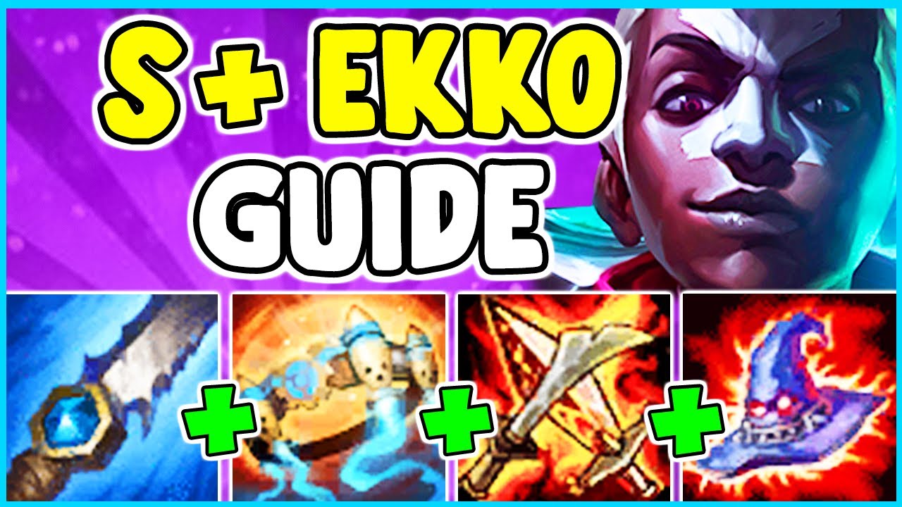 HOW TO PLAY EKKO JUNGLE & SOLO CARRY In Season 10 | Ekko Guide S10 - League Of Legends
