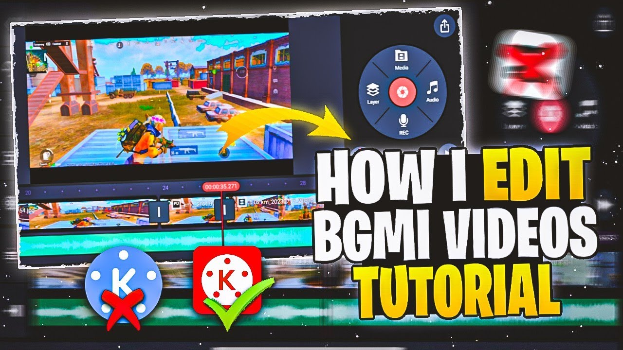🔥HOW TO EDIT PUBG & BGMI VIDEOS IN KINE MASTER TUTORIAL | BEST KINE MASTER FOR PUBG & BGMI EDITING