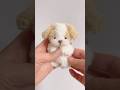 【モールドール】モールで作った子犬🐶pipecleaner sweet dog！#モール人形 #puppy #handmade #手芸 #ぬいぐるみ #cute #愛犬