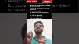 Node.js Interview: How Node Decides Code Execution Order | Event Loop in 30 Seconds