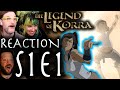 The World Building is INSANE! We Watch "The Legend of Korra" S1E1 for the First Time! Reaction!