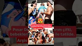 Pınar Deniz Kaan Yıldırım Çifti Bebekleri Ile Tatilde