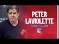 Nyr practice peter laviolette media availability  april 22 2024