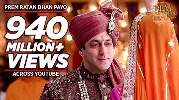 'PREM RATAN DHAN PAYO' Title Song (Full VIDEO) | Salman Khan, Sonam Kapoor | Palak Muchhal T-Series