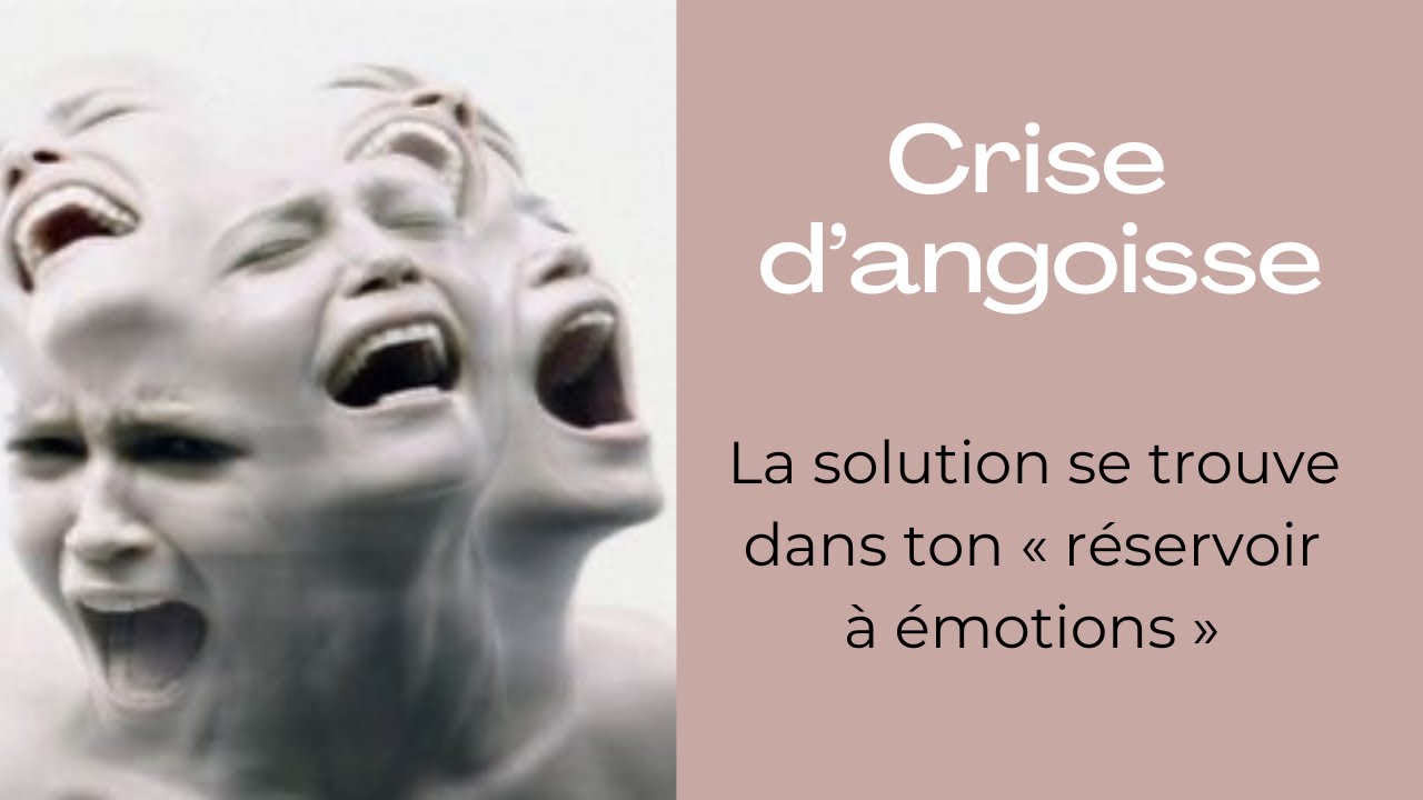 La crise d’angoisse expliquée avec la métaphore du réservoir à émotions