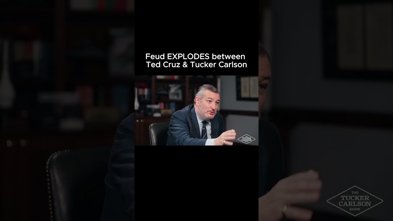 Feud EXPLODES Between Ted Cruz Tucker Carlson