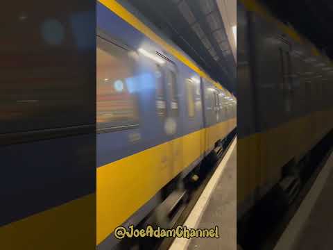 ?? NS TRAXX TRAIN SOUND EFFECTS at HIGH SPEED Passes Amsterdam Sloterdijk Station #shorts ????