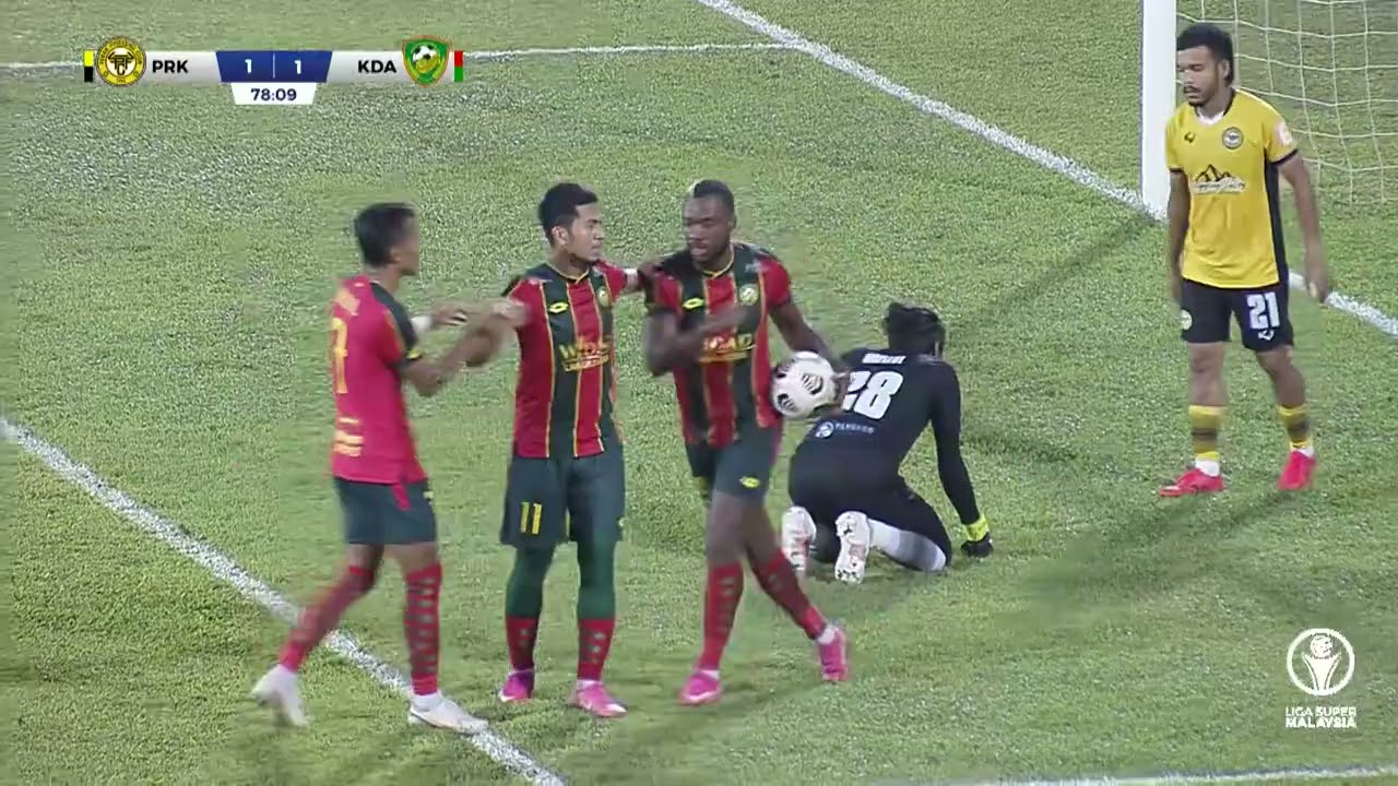 PERAK FC 1-1 KEDAH FC 1 LS9, MFL MATCH HIGHLIGHTS 2021