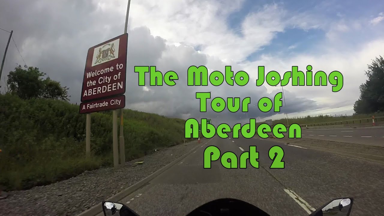 Motorbike Tour of Aberdeen, Scotland Part 2/3 YouTube