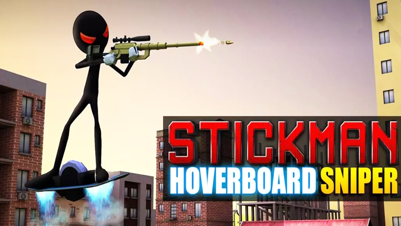 Stickman hoverboard sniper Android Gameplay ᴴᴰ
