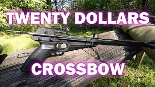 Twenty Dollars for a Crossbow on Amazon: Field Test