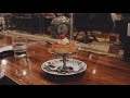 珈琲グルメの濃厚プリンをいただく。