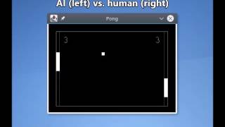Q Learning with a Neural Network - Pong (Simplified)