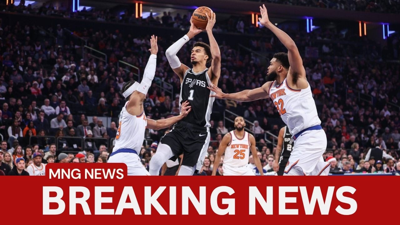 Victor Wembanyama Speaks Out After Injury Scare vs. Knicks | MNG News