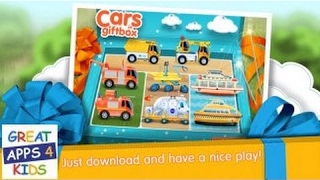 Cars in Gift Box | Free Vehicle Game App for Kids screenshot 2