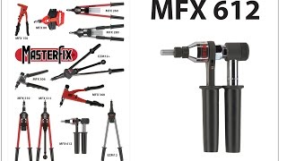 Masterfix MFX612 changing the mandrel