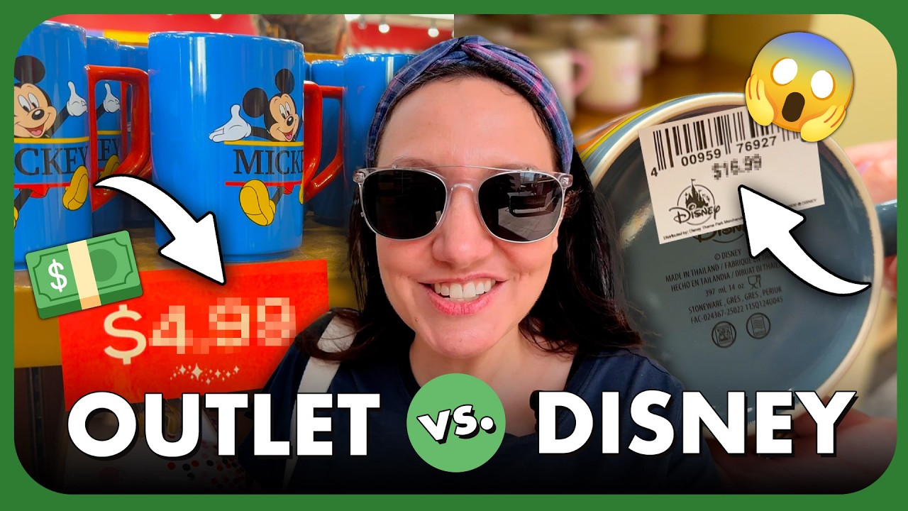 OUTLET DA DISNEY É MESMO MAIS BARATO? VALE A PENA? | TESTANDO DICAS DA INTERNET