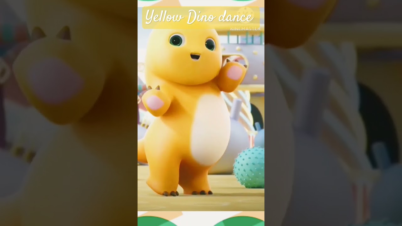 Yellow dino dance
