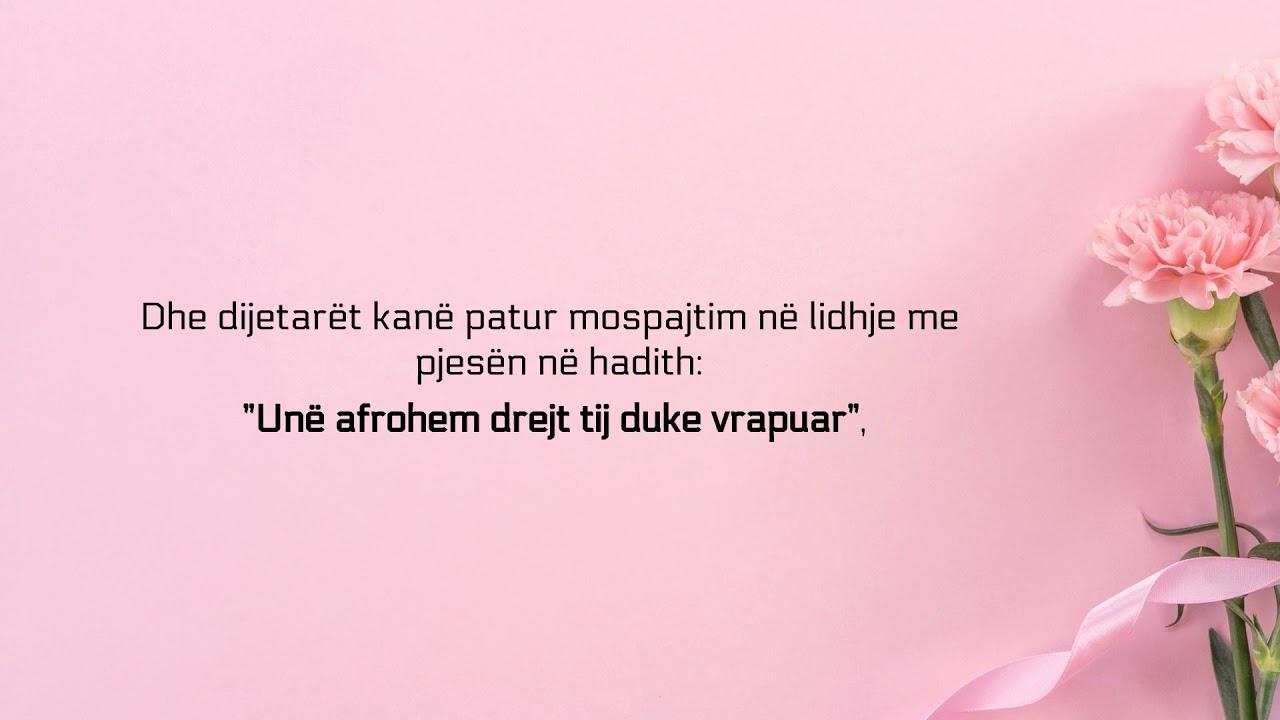 2 mendimet e dijetarëve për pjesën në hadith: “Unë afrohem drejt tij duke vrapuar” - Uthejmin