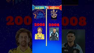 OLD CSK VS OLD RCB #ipl2008 #csk #rcb #shorts