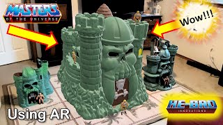 How big Should the Castle Grayskull playset be for origins and classics ????  Let's find out!