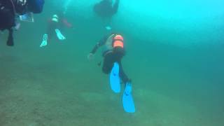 Diving Capernwray August 2014