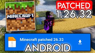 MINECRAFT PATCHED 1.26.30 PARA ANDROID!! MINECRAFT PATCH 26.30.5 ATUALIZADO (REVIEW)