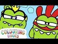 Learning Colors with Om Nom - Coloring Books