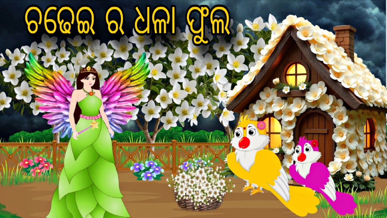 Chadhei Ra Dhala Phulo \\ Odia Stories \\ Odia Gapa \\ Tiki Chadhei Gapa \\ Bird Gapa Kahani