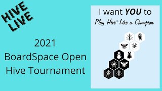 2021 BoardSpace Open Livestream at BoardSpace.net screenshot 5