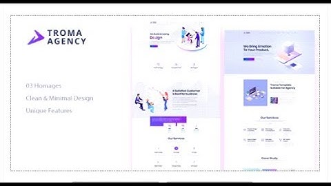 TROMA - Multipurpose Creative Agency HTML Template | Themeforest Templates