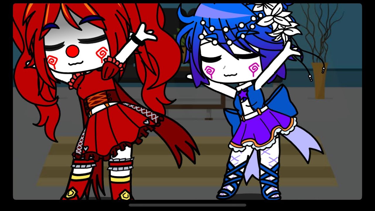 Elizabeth afton and Clara afton dancing, again | Gacha club fnaf ...