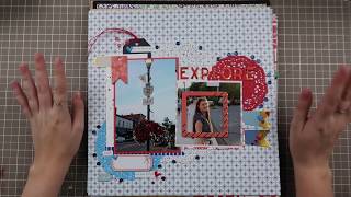Scrapbooking Go To Design - L Shaped // Falling Back to Basics Series