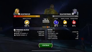 Sentry vs Node 2 R4 Deathless Thanos