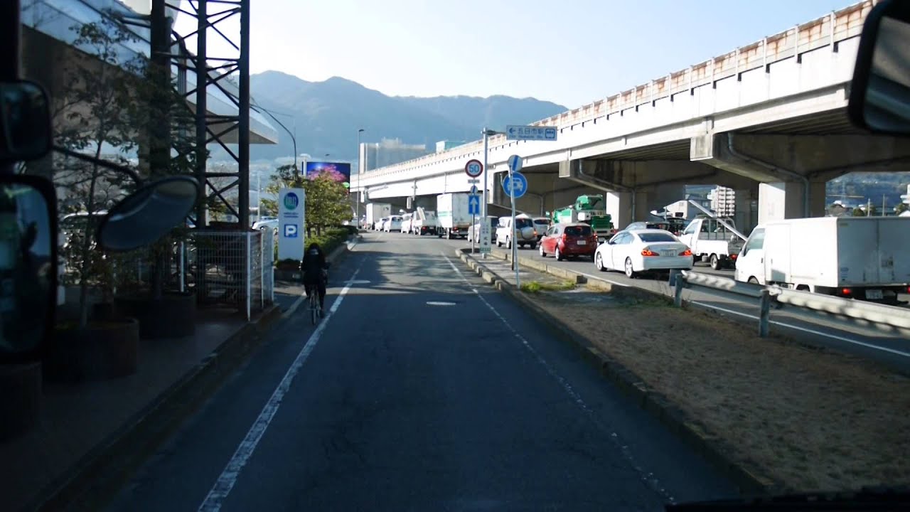 【前面展望】広島バスセンター～鈴ヶ峯～阿品台北【広電バス阿品台線_日本縦断中!】