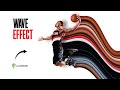 How to create wave effect in coreldraw  best for beginners  ahsan sabri