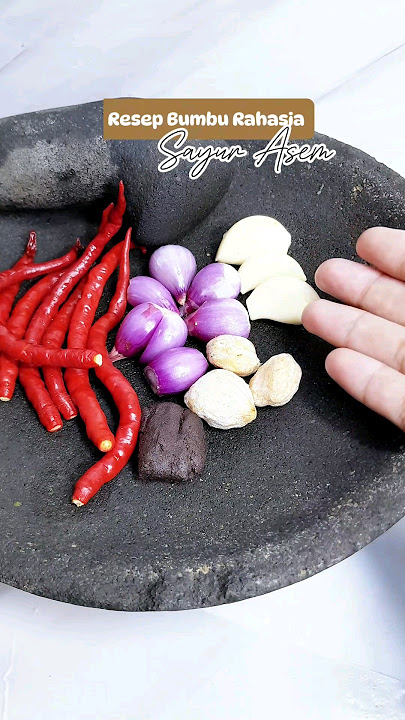bumbu sayur asem #sayurasem #shorts #masakanrumahan #resepmasakan