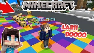 STRESMEN MENCOBA MINIGAME TERNGAKAK!!! - MINECRAFT PIXEL PARTY 2