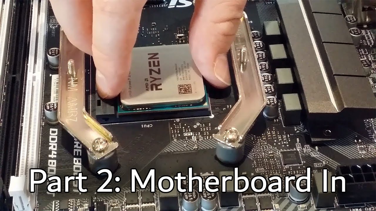 New computer vlog (Part 2: Motherboard In) - YouTube